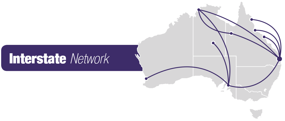 Melcrest has an interstate car transportation network